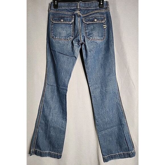 Diesel Only the Brave Jeans Women’s Blue Size 27 Made In Italy 100% Cotton - Picture 2 of 8